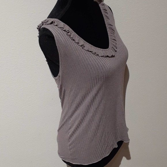 NWT PROJECT SOCIAL T lilac ribbed top, $30 - Picture 2 of 6